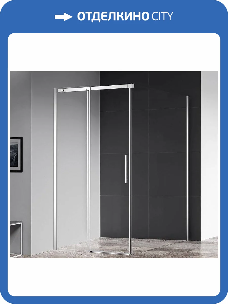 Душевой уголок BelBagno Acqua A-1-100-C-Cr фото 4