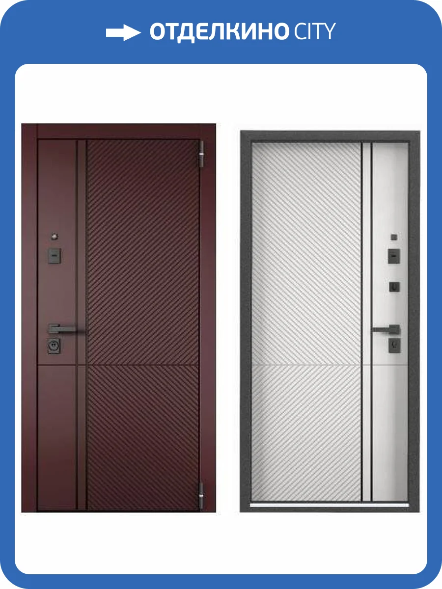 Входная стальная дверь Torex ULTIMATUM PRO PP 3922769 ЛКП Кармин/ПВХ Бьянко 2000x880 фото 2