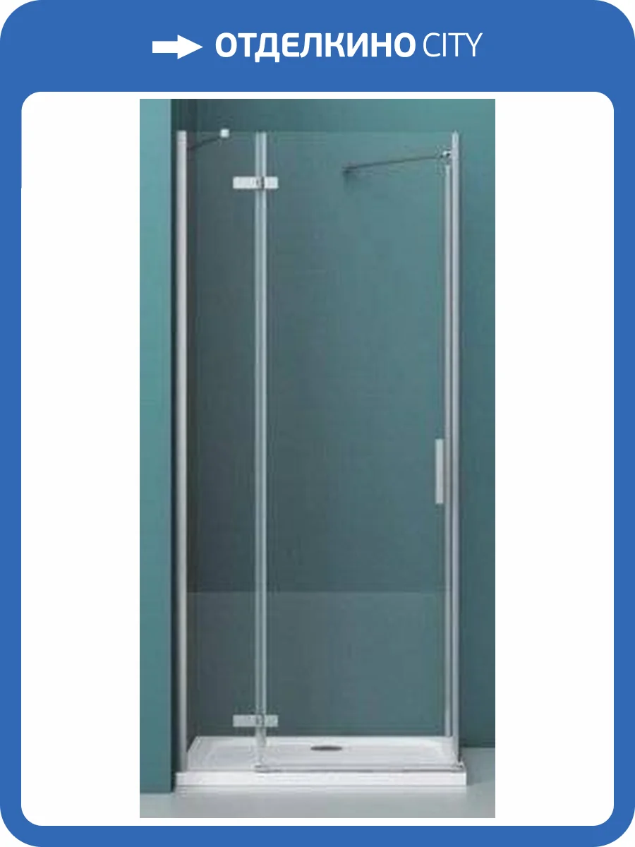 Душевая дверь BelBagno KRAFT-60/60-C-Cr-L фото 3