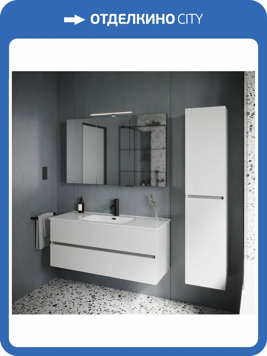 Мебель для ванной Sancos Urban UR120-1W фото 8