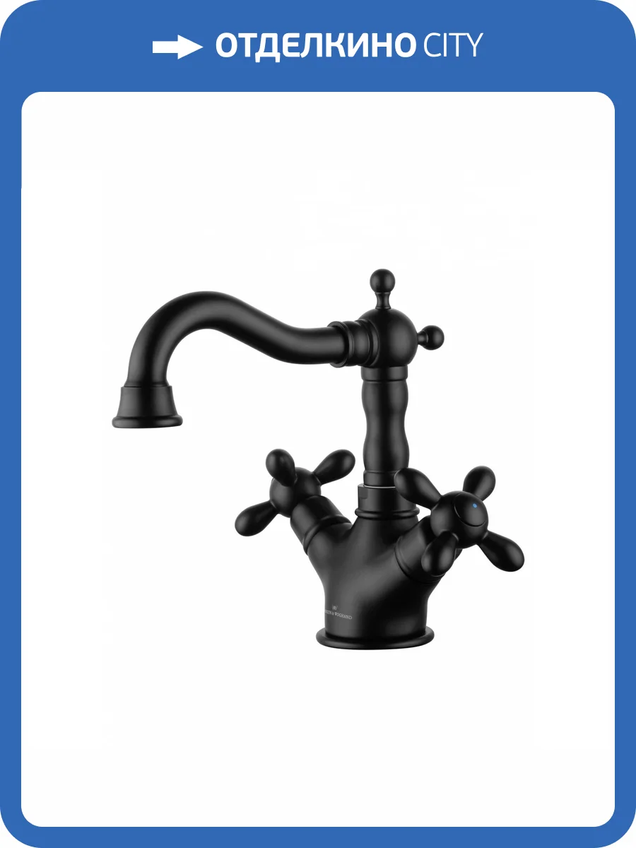 Смеситель для раковины Wonzon & Woghand WW-88139020-MB черный матовый фото 6