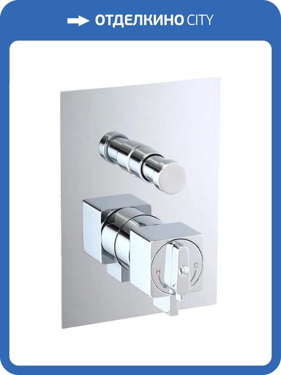 Смеситель Migliore Kvant 25405 термостатический, с внутренней частью фото 3