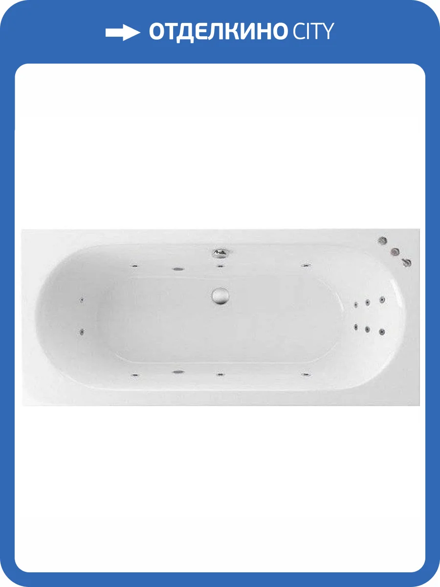 Акриловая ванна Excellent Oceana Slim WAEX.OCE18S.SMART 180x80 фото 8