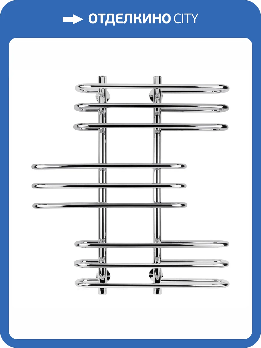 Полотенцесушитель электрический Secado Венеция 4603777454968 6 100x20x70, R, хром фото 3