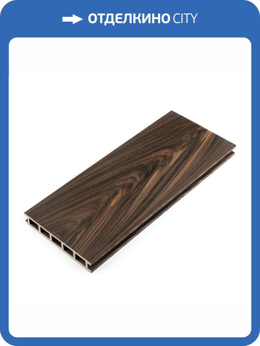 Террасная доска Lecole TD.03W.M002L.14525300 ДПК Selekt+Wide Темно-коричневый 3000x145x25 фото 4