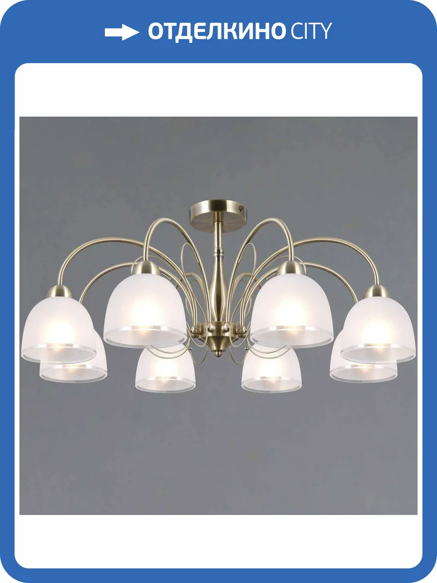 Потолочный светильник Illumico IL0789-8CSQ-25 AB AREZZO фото 3