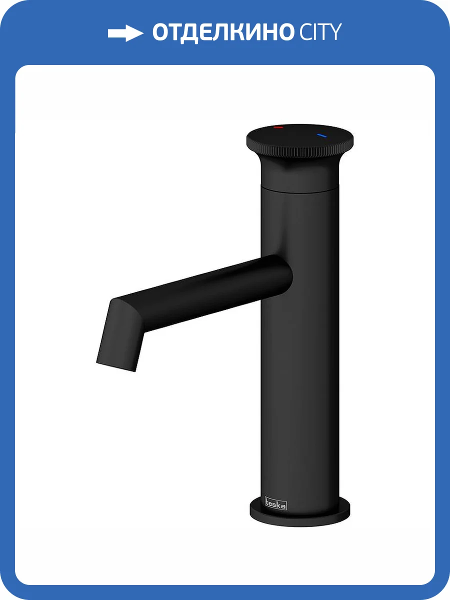 Смеситель для раковины Teska Arte Leo S E5518 черный фото 4