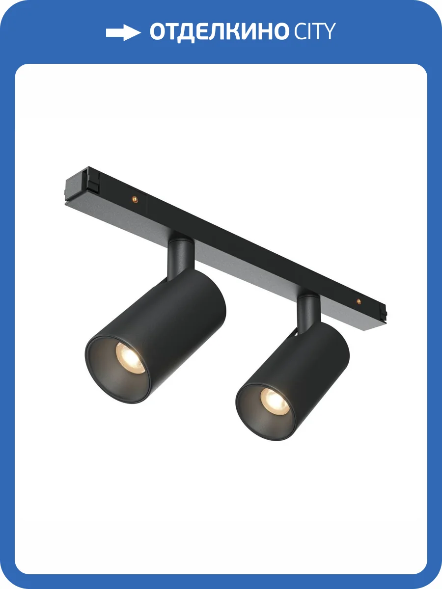 Трековый светильник Technical Focus Duo TR176-1-2X5WTW-M-B фото 5