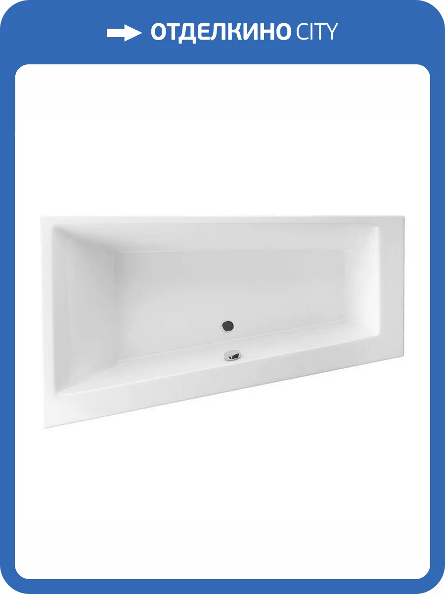 Акриловая ванна Excellent Sfera Slim WAEX.SFL17WHS 170x100 левая фото 9