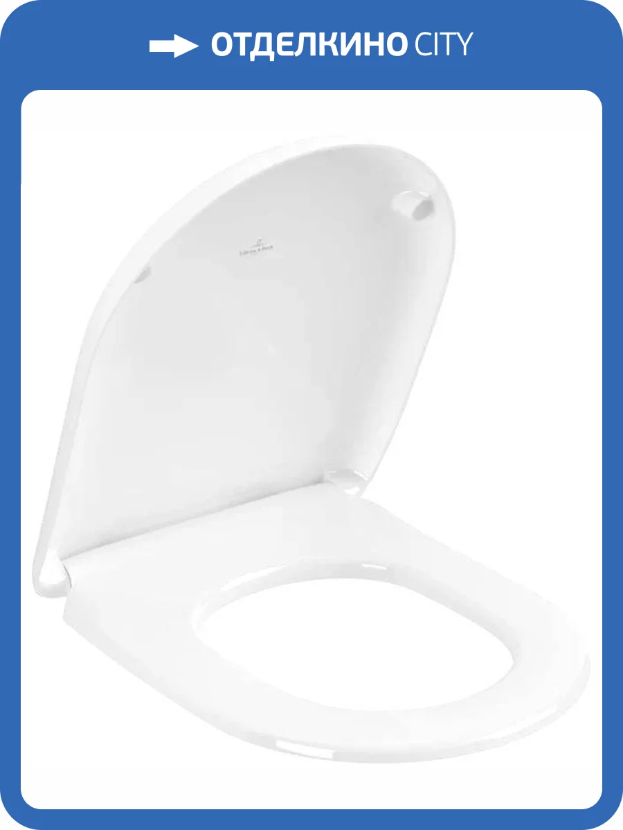 Крышка-сиденье Villeroy&Boch Antao 8M67S1R1 альпийский белый фото 3