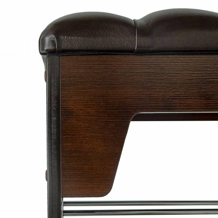 Банкетка-стеллаж для обуви Leset Грейс 2100949000005 Коричневый Oregon perlamutr 120 фото 5