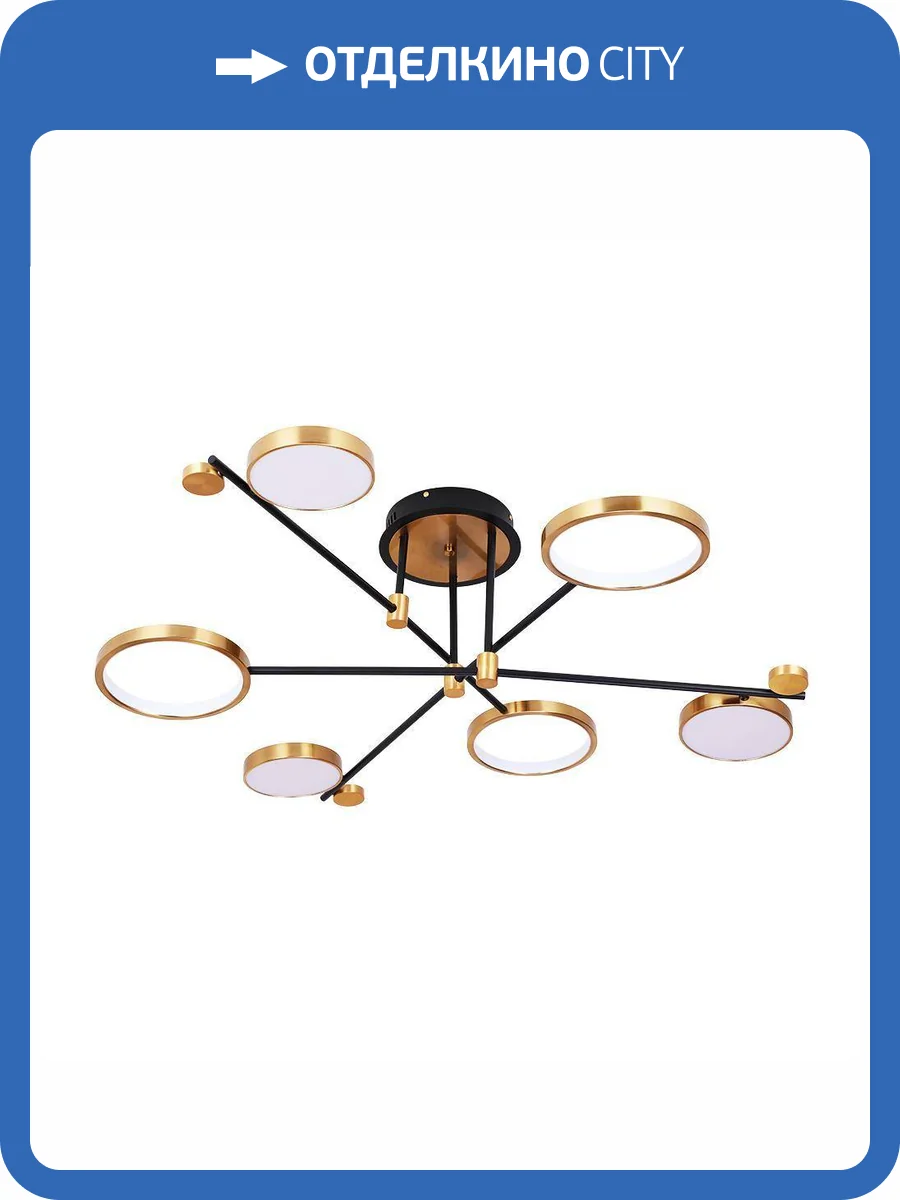 Потолочная люстра Arte Lamp Holly A1364PL-6PB фото 2