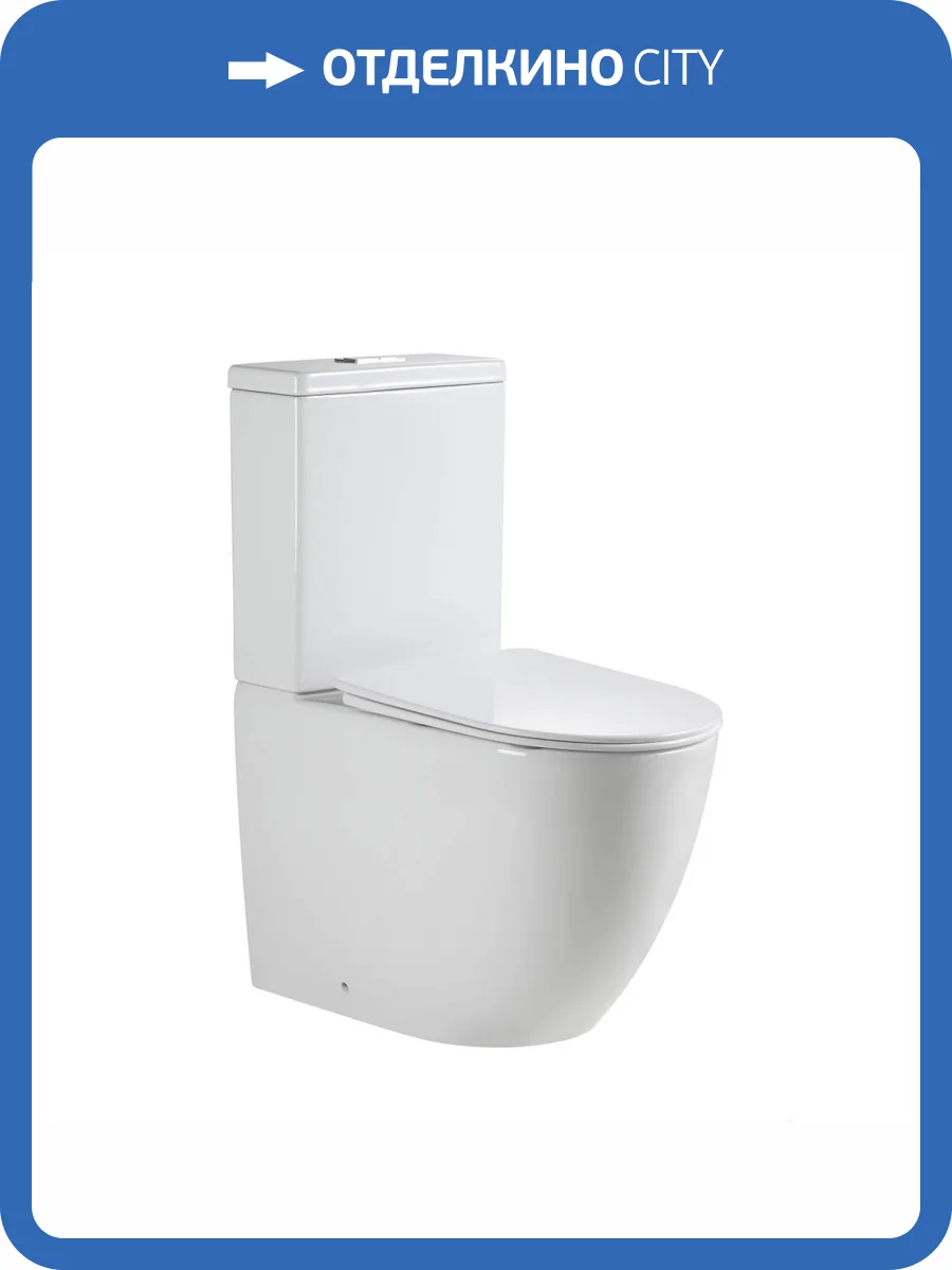 Унитаз напольный Gid Tornado 62268Y Tn2188TF фото 2