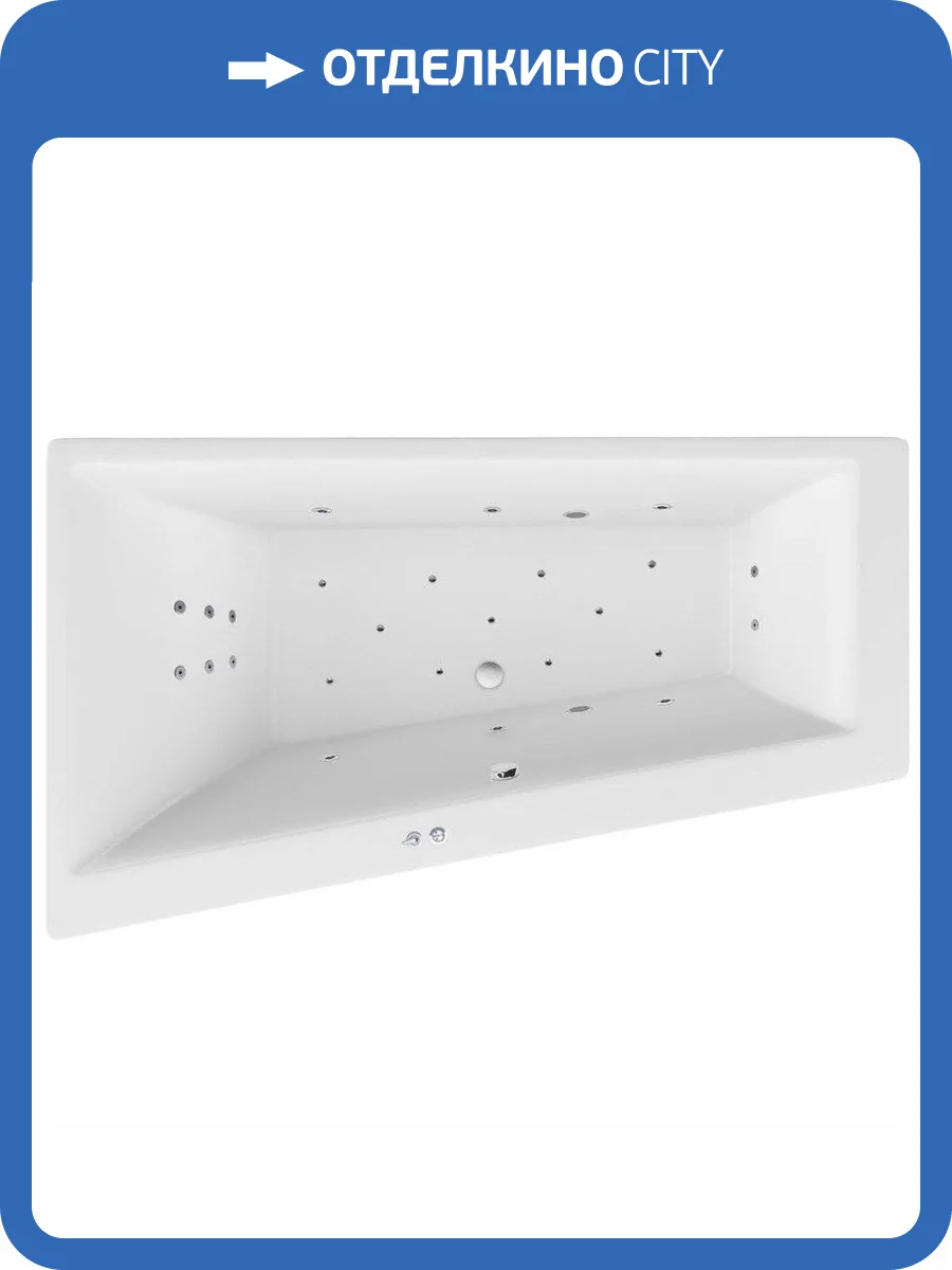 Акриловая ванна Excellent Sfera WAEX.SFL17.ULTRA 170x100 левая фото 7