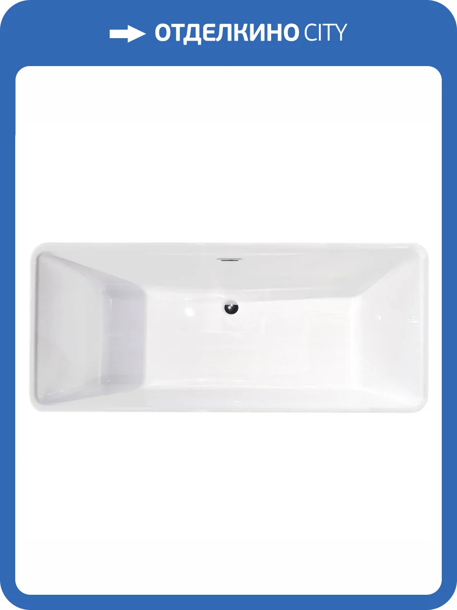 Акриловая ванна Creto Iconica 15-17075 170x75 фото 9