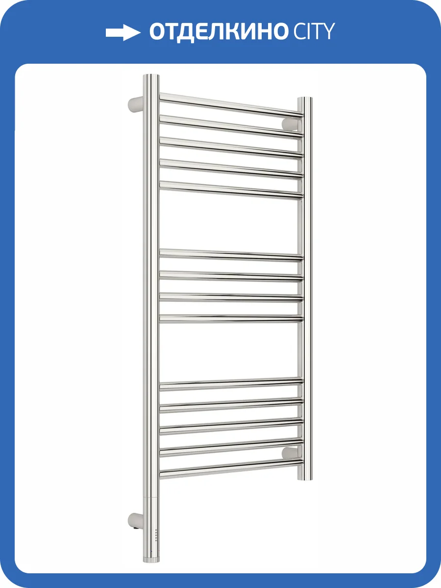 Полотенцесушитель электрический Сунержа Богема 3.1 00-6004-8040 прямой, 80x40 фото 5