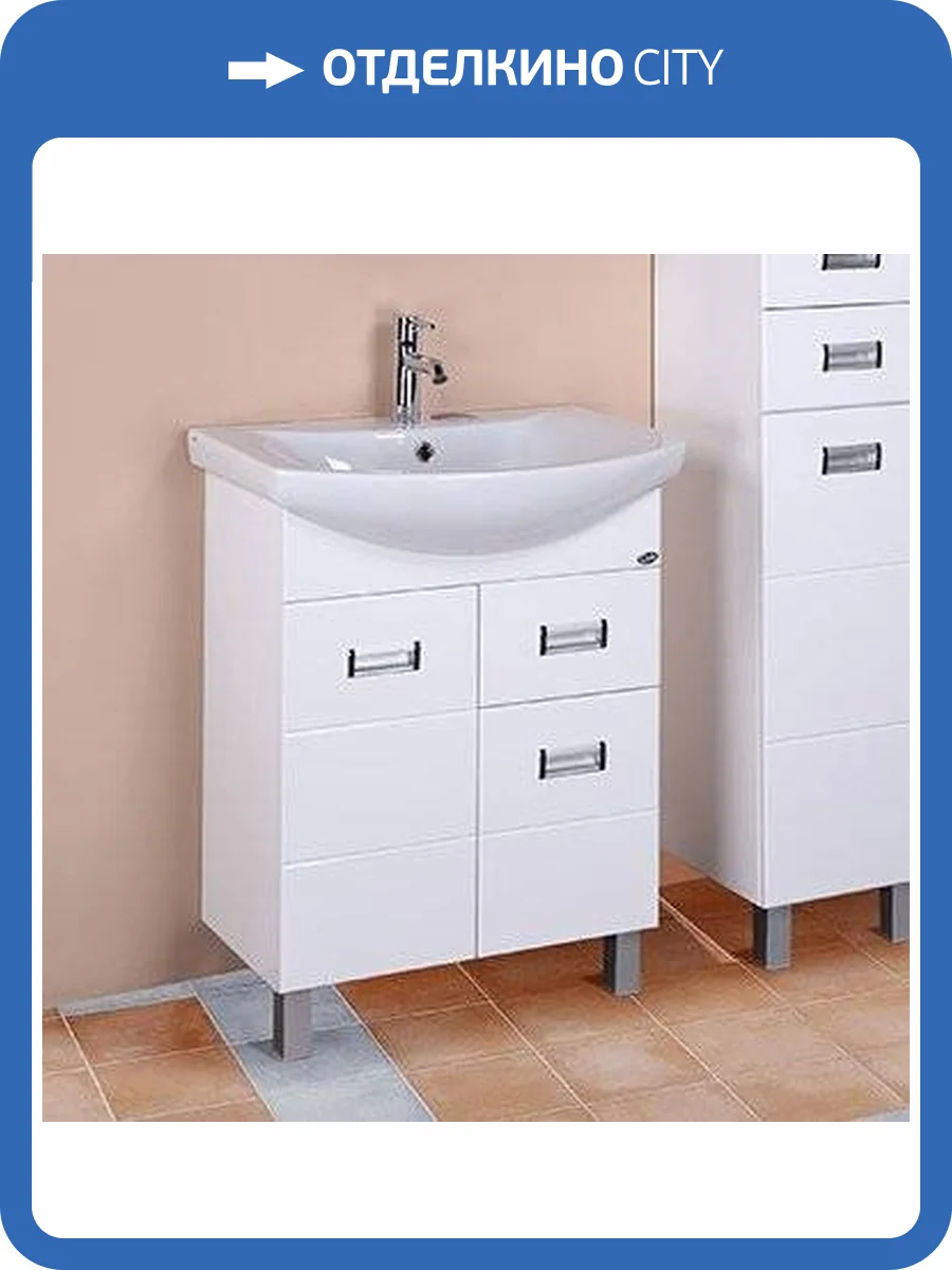 Тумба с раковиной Onika Балтика 60.12 фото 5