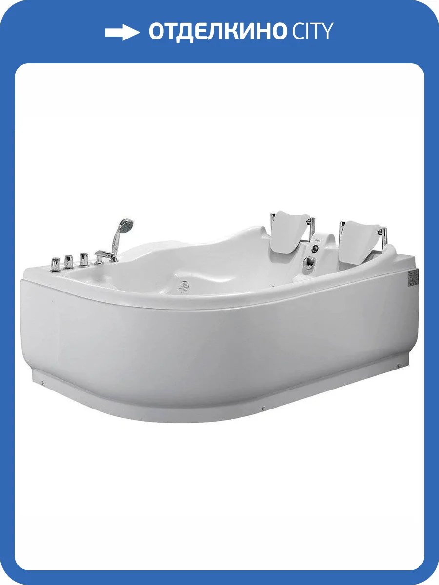 Акриловая ванна Gemy G9083 B R 180x120 фото 6