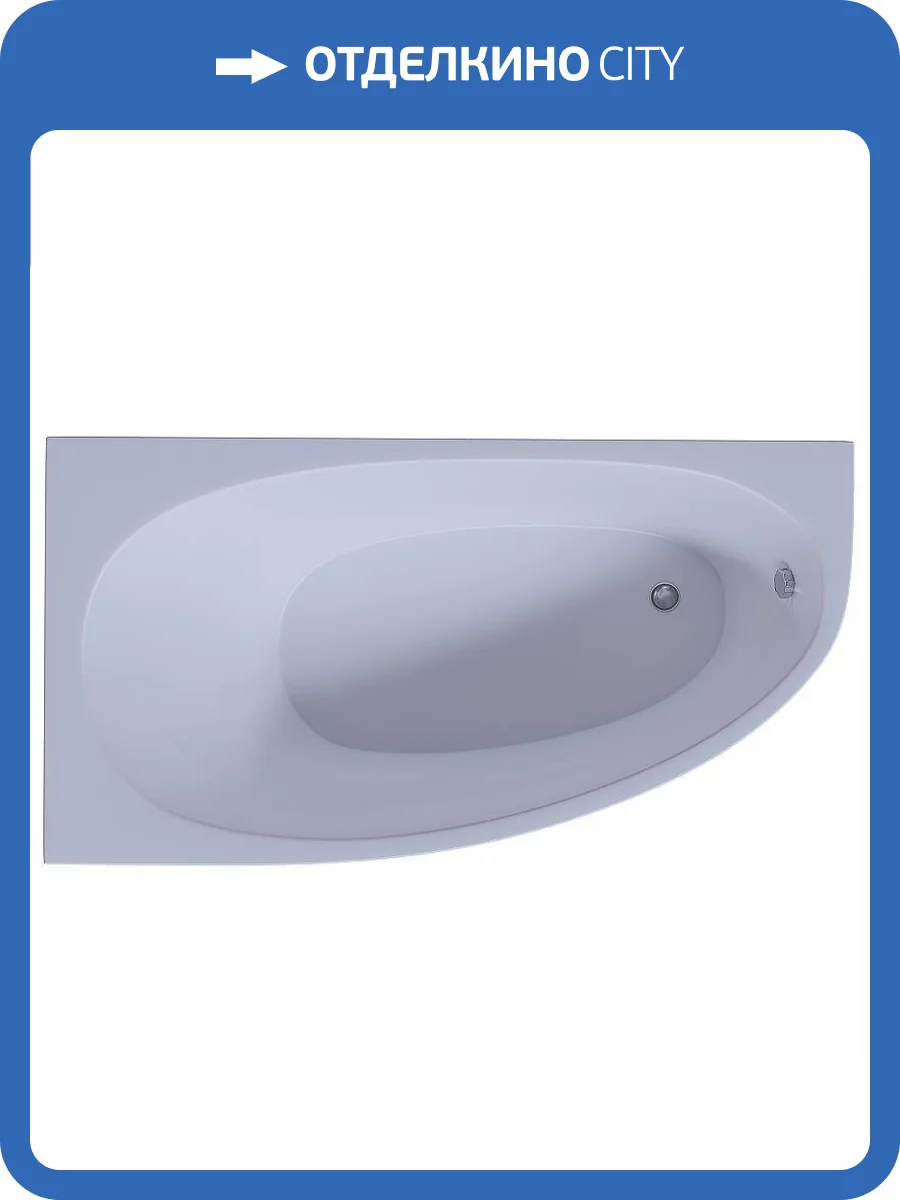 Акриловая ванна Aquatek Дива 160x90 левая фото 5