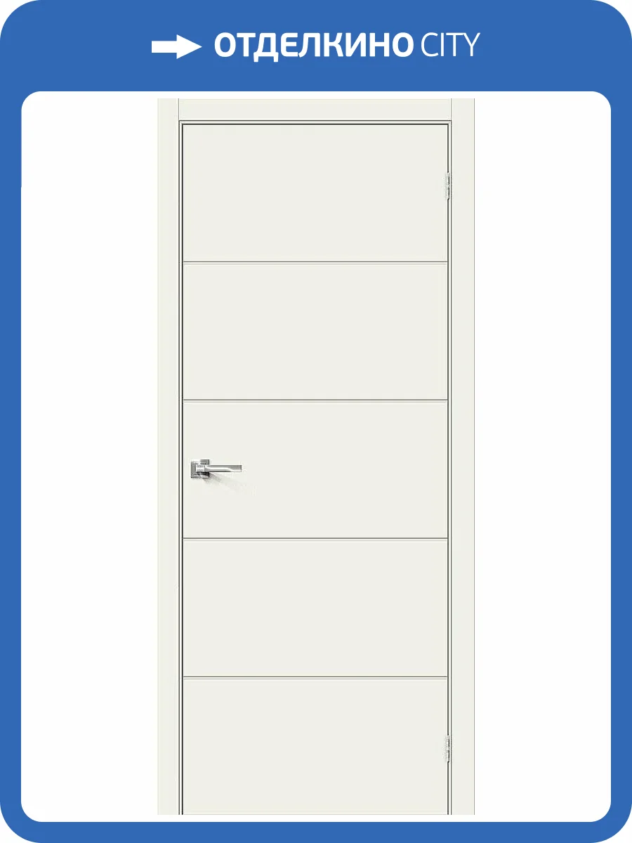 Межкомнатная дверь Bravo 013-0419 Граффити-1 Whitey 200x80 фото 2