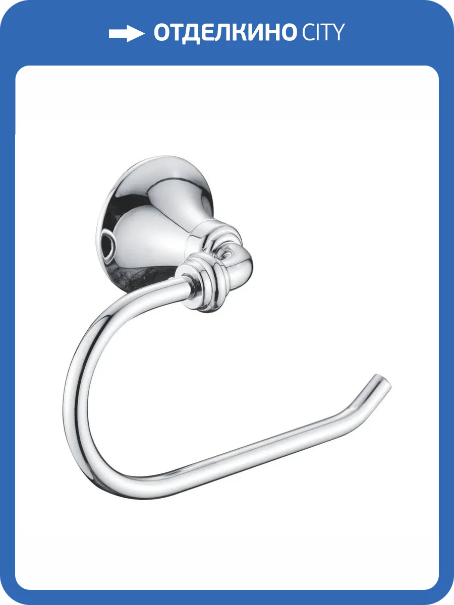 Держатель туалетной бумаги Rose RG1205 хром фото 3
