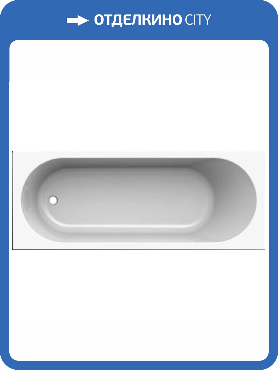 Акриловая ванна Radomir Vannesa Виктория лайт 2-01-0-0-1-261Р 180x70 с каркасом, белая глянцевая фото 7