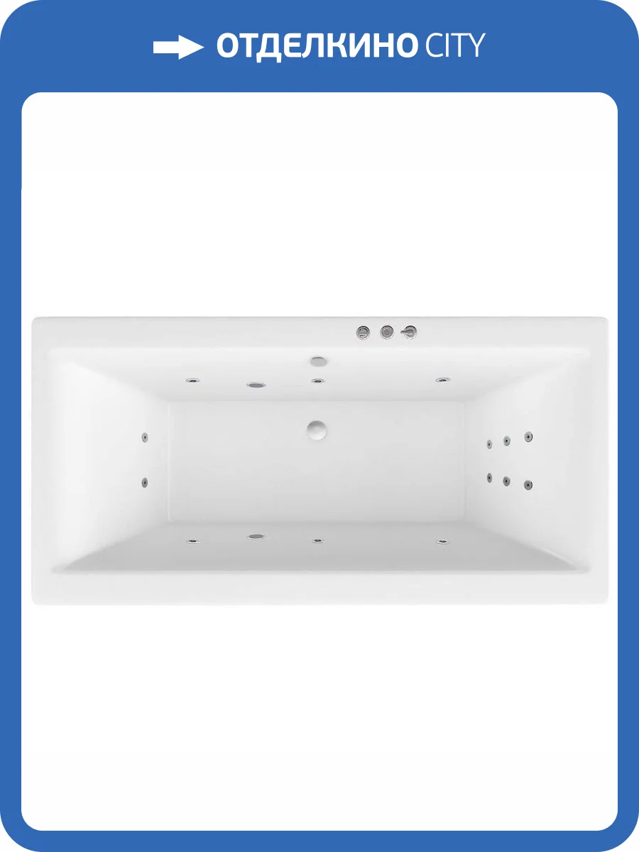 Акриловая ванна Excellent Pryzmat WAEX.PRY18.SMART 180x80 фото 7