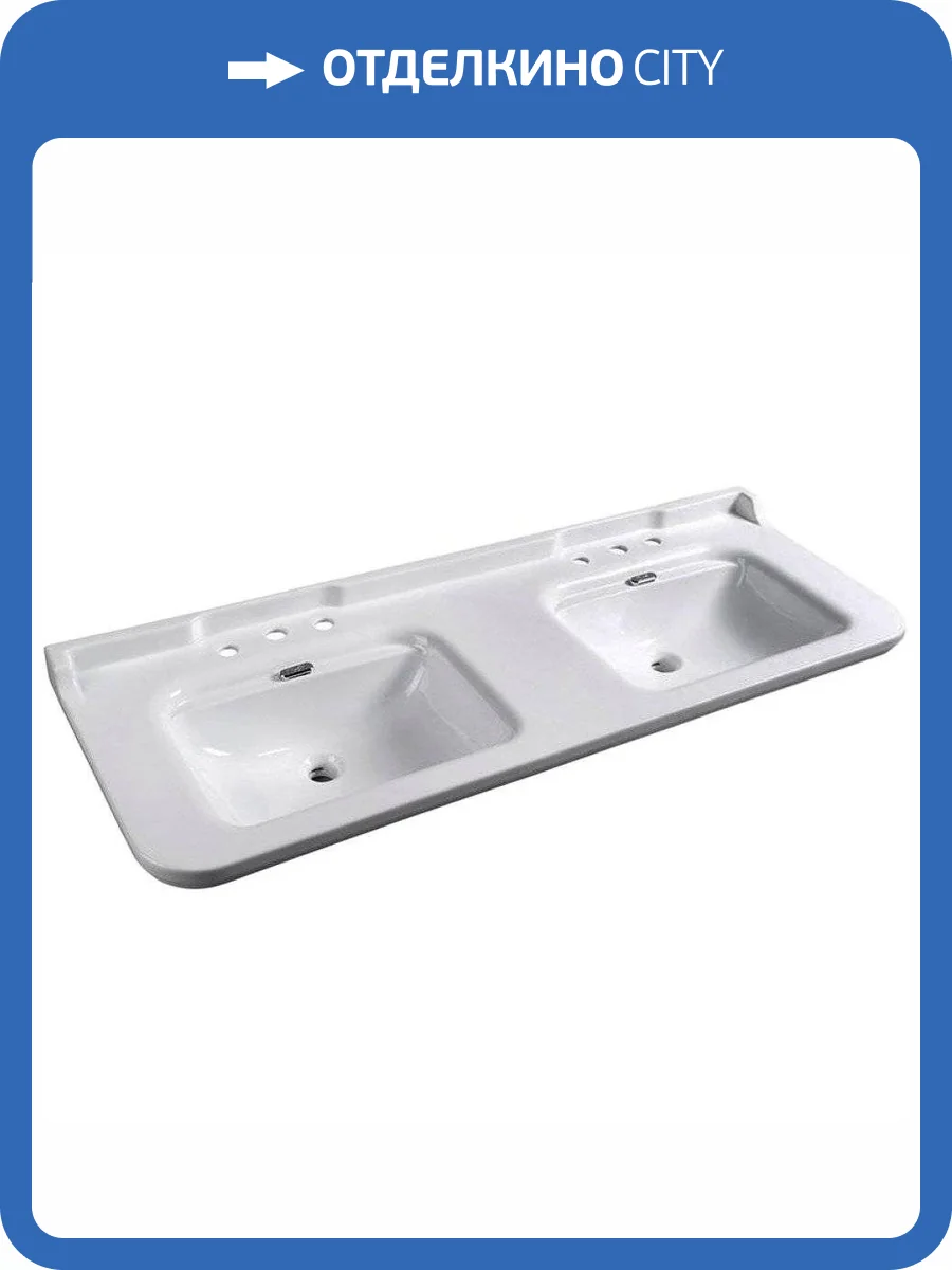 Раковина Kerasan Waldorf 4143K1bi/cr*3 150 см фото 15