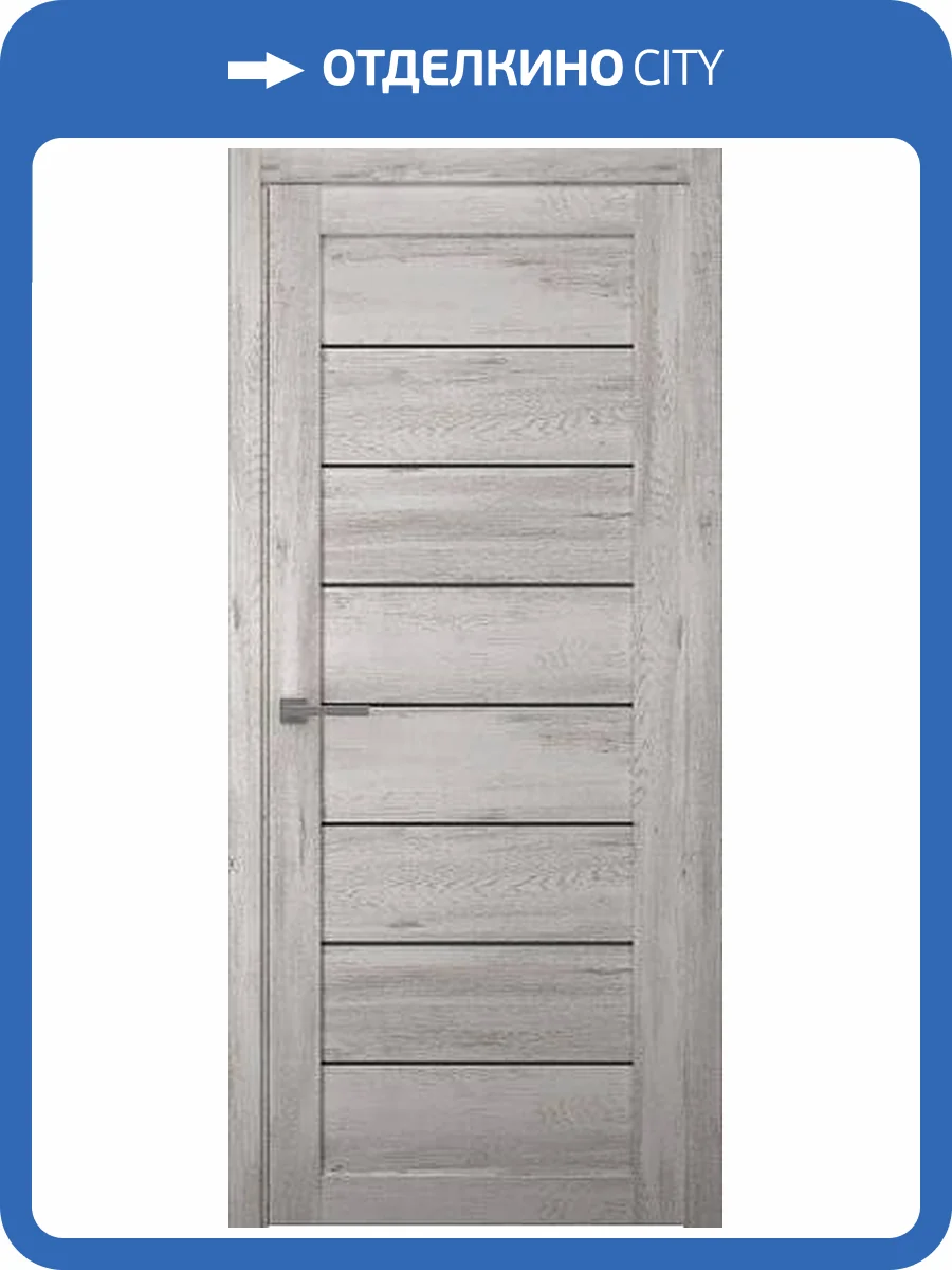 Межкомнатная дверь Albero Мегаполис Сеул полотно Ель альпийская, стекло графитовое 800x2000 фото 2