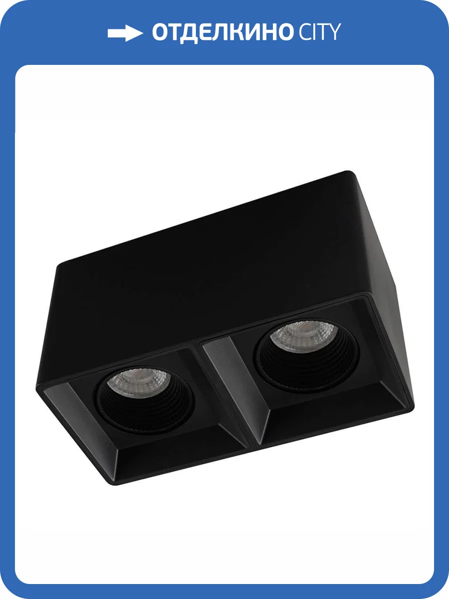 Накладной светильник Denkirs DK3085-BK фото 3