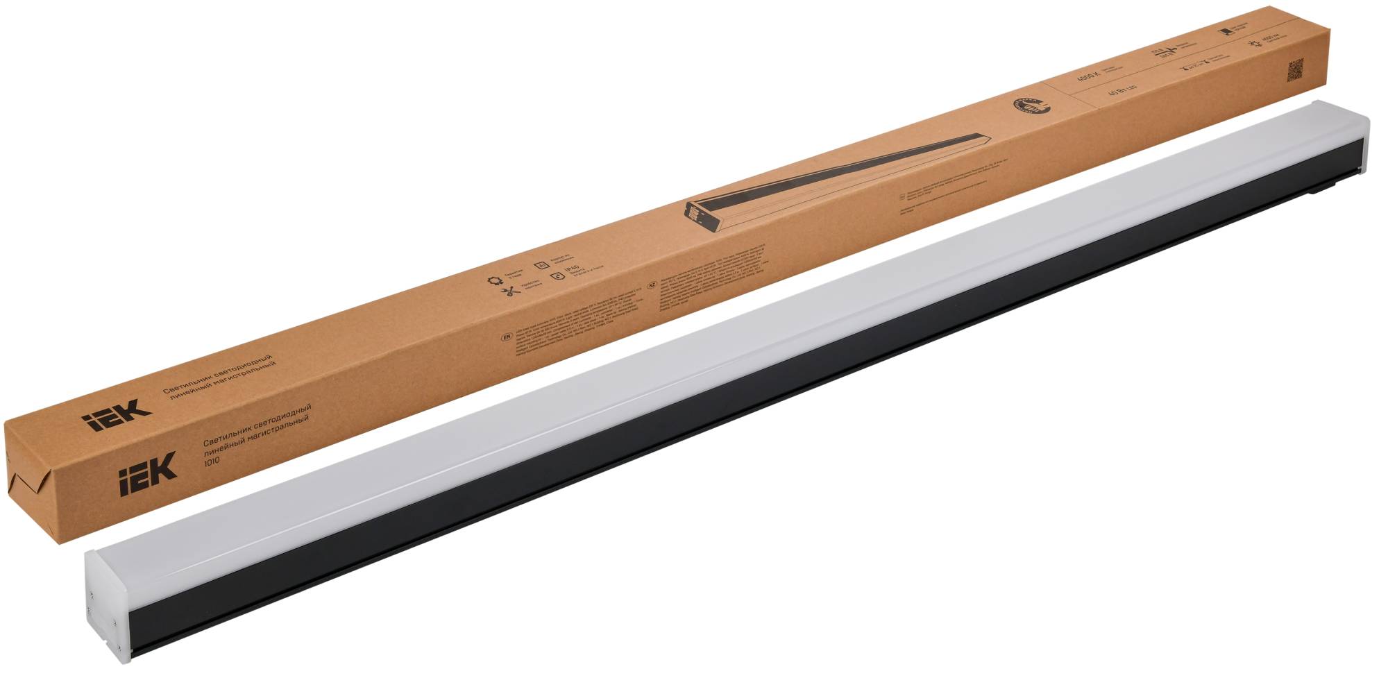 Настенно-потолочный линейный светодиодный светильник IEK 1010 LT-LDCK-8-1010-040-40-K02 фото 9