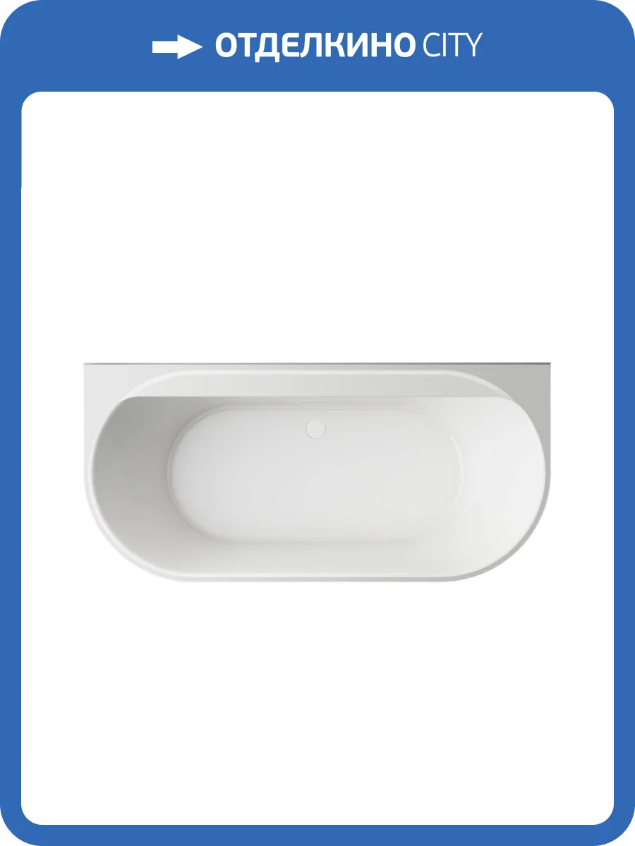 Акриловая ванна Vincea VBT-621B 170x80 со сливом-переливом фото 4