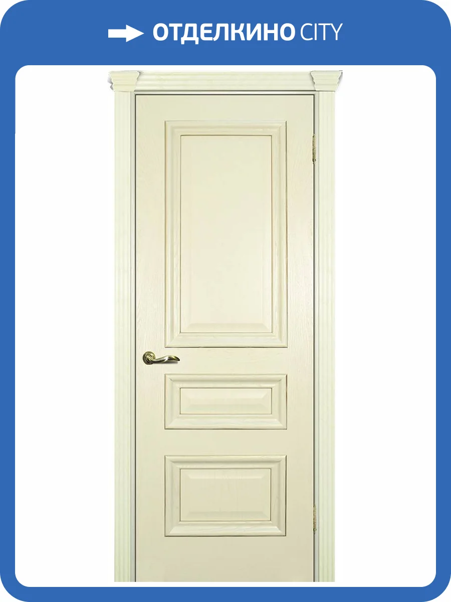 Межкомнатная дверь Текона Фрейм 05 полотно Ясень слоновая кость 900x2000 фото 2
