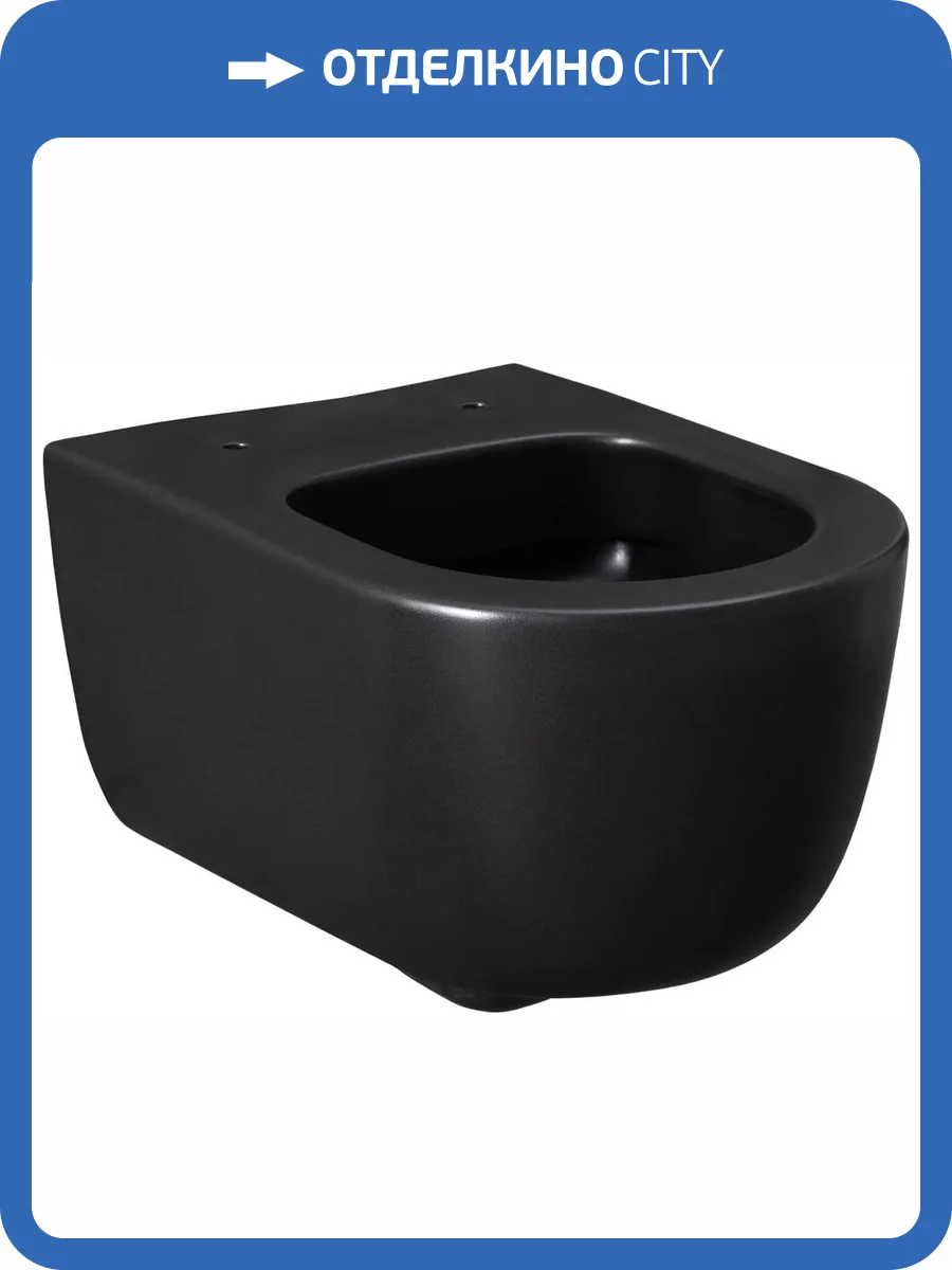 Чаша подвесного унитаза Allen Brau Priority 4.31002.31 черный матовый фото 24