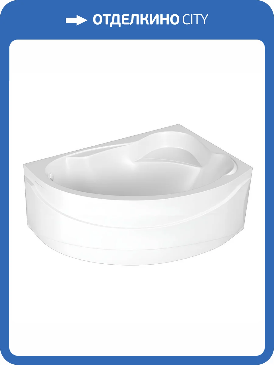 Акриловая ванна 1MarKa Catania 160x110 правая фото 6