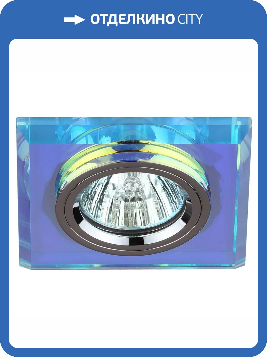 Встраиваемый светильник ЭРА Декор DK8 CH/PR C0043790 фото 2