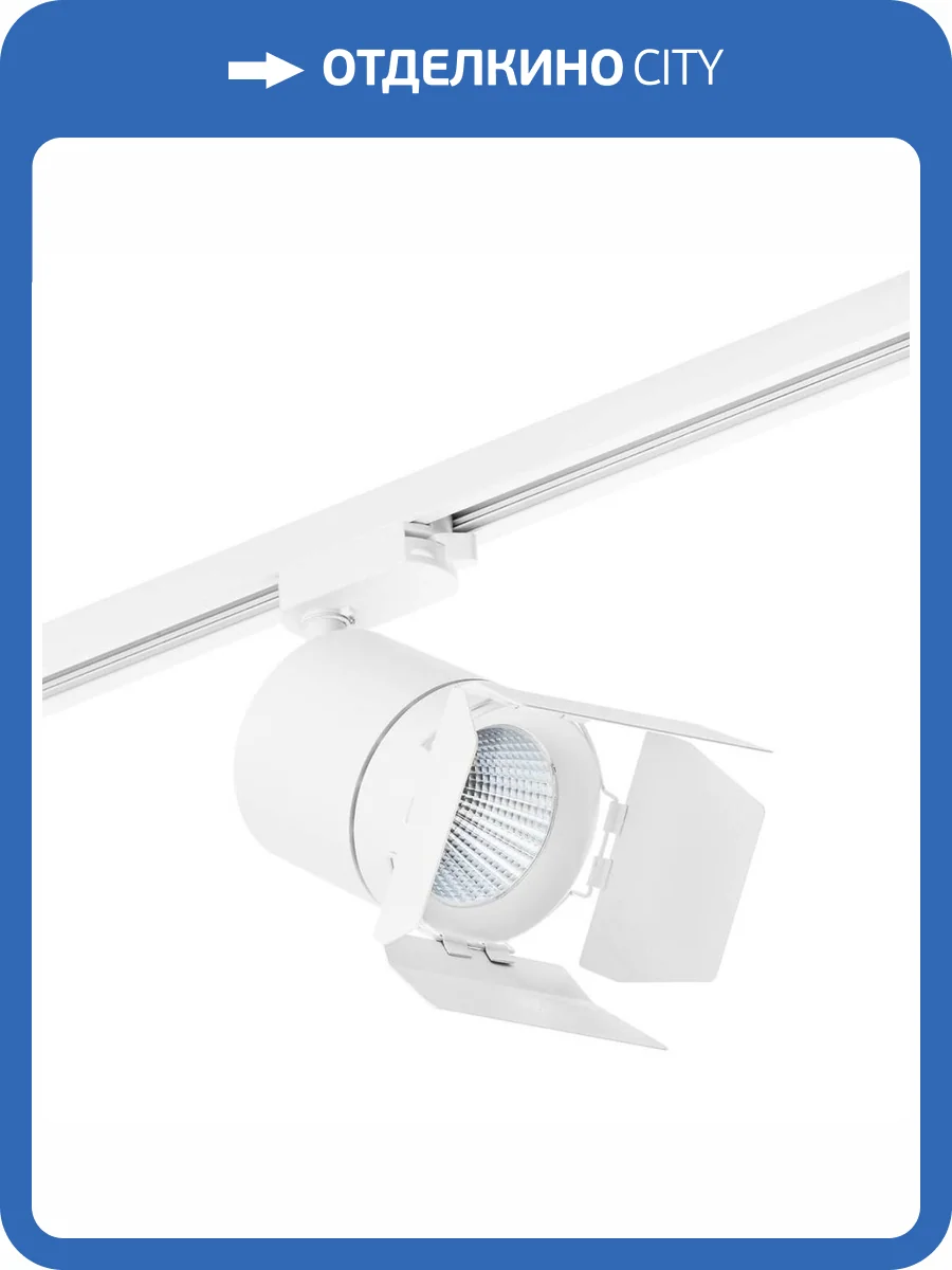 Трековый светодиодный светильник Lightstar Canno Led (301264+202996) C126496 фото 2