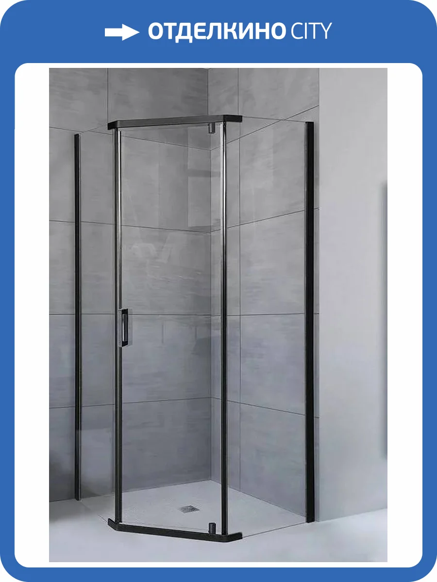 Душевой уголок Royal Bath RB9080TR-T-BL 80x90 фото 5