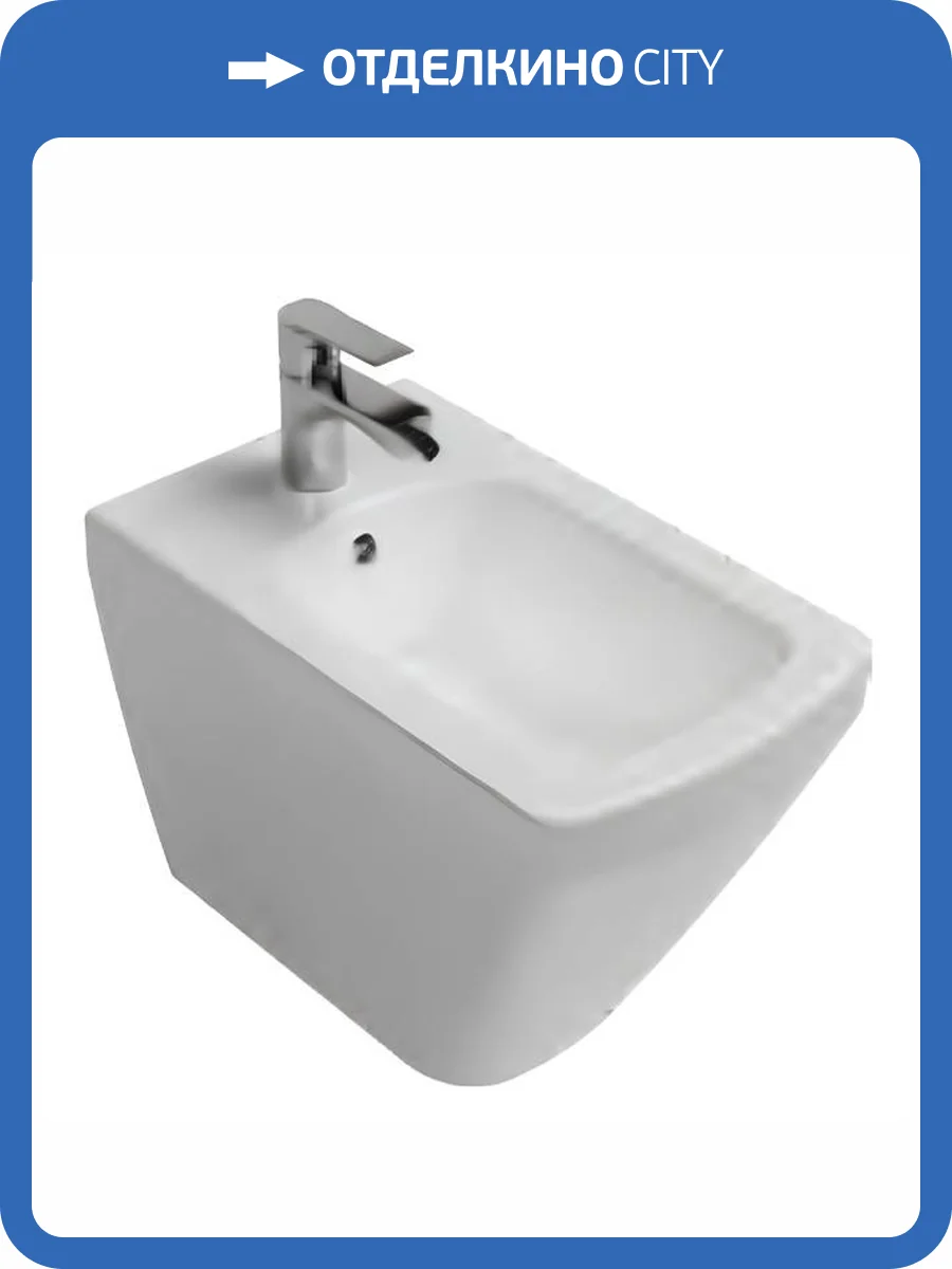 Биде напольное Isvea Prissimo 10PO42001 фото 3