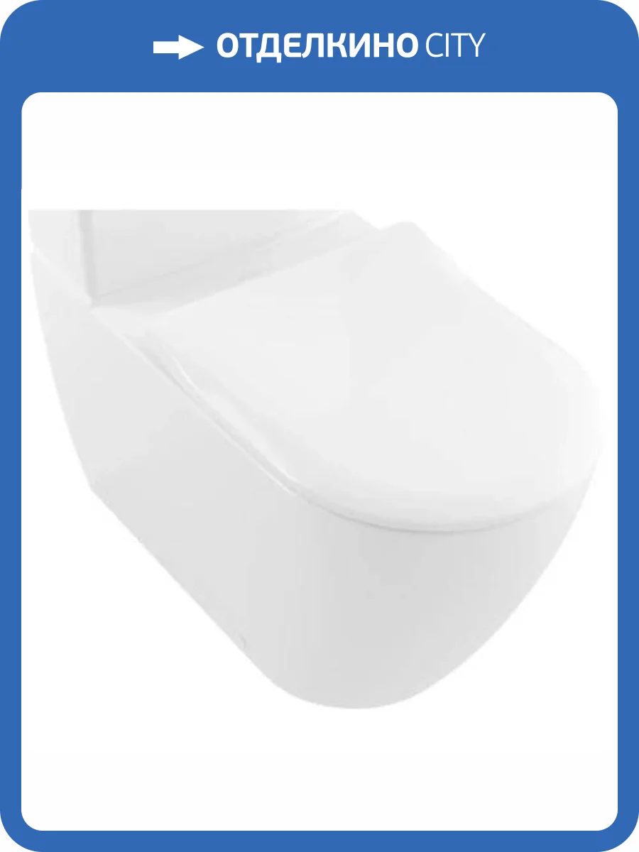 Чаша для унитаза напольного Villeroy&Boch Subway 2.0 5617R001 белый фото 3