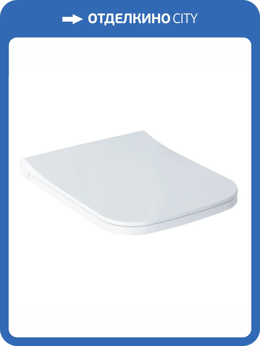 Крышка-сиденье Isvea Purita 40S80200I-S белый фото 3
