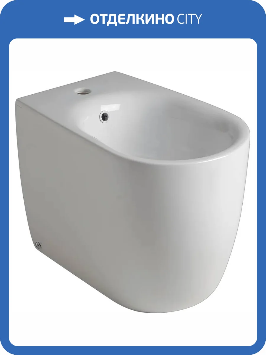 Биде напольное Kerasan Nolita 532001*1 фото 5