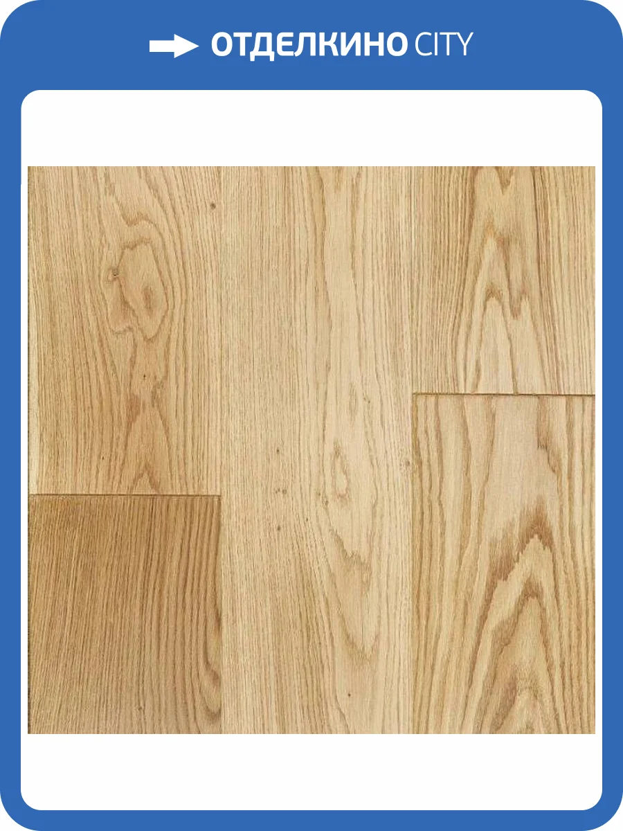 Двухслойная инженерная доска Primavera Oak Titanio 400-1300x180x15 фото 2