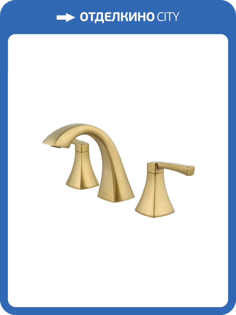 Смеситель для раковины Wonzon & Woghand WW-88083095-BG брашированное золото фото 6