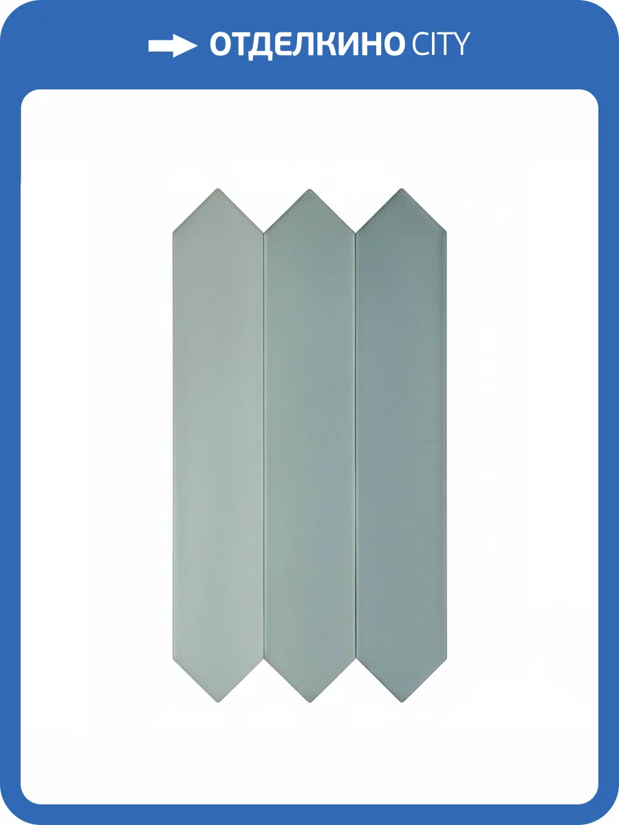 Керамическая плитка Dna Tiles Candy 128394 Crayon Blue 4.3x24.3 фото 16