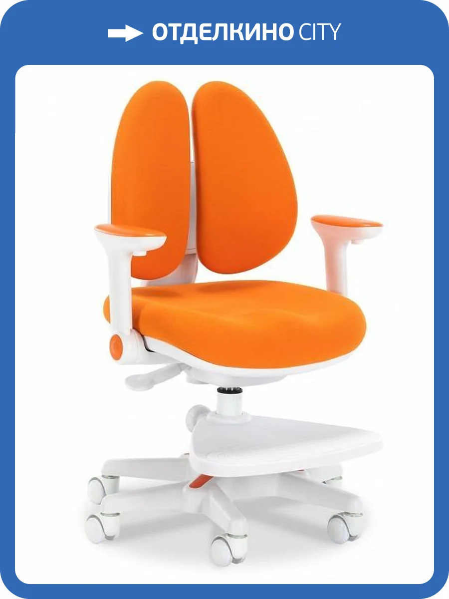 Кресло компьютерное Everprof Kids 101 18778, EP Kids 101 Fabric Orange Оранжевый фото 6