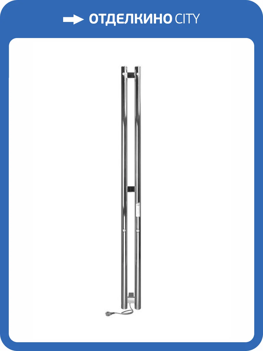 Полотенцесушитель электрический Indigo Style LSE120-10Rt 120x10 Серебристый фото 2