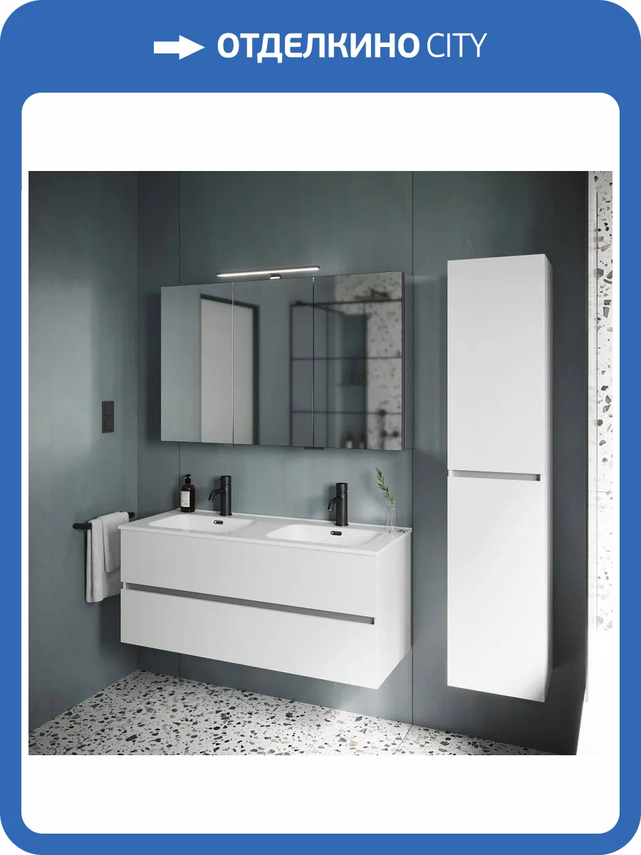 Мебель для ванной Sancos Urban UR120-2W фото 7