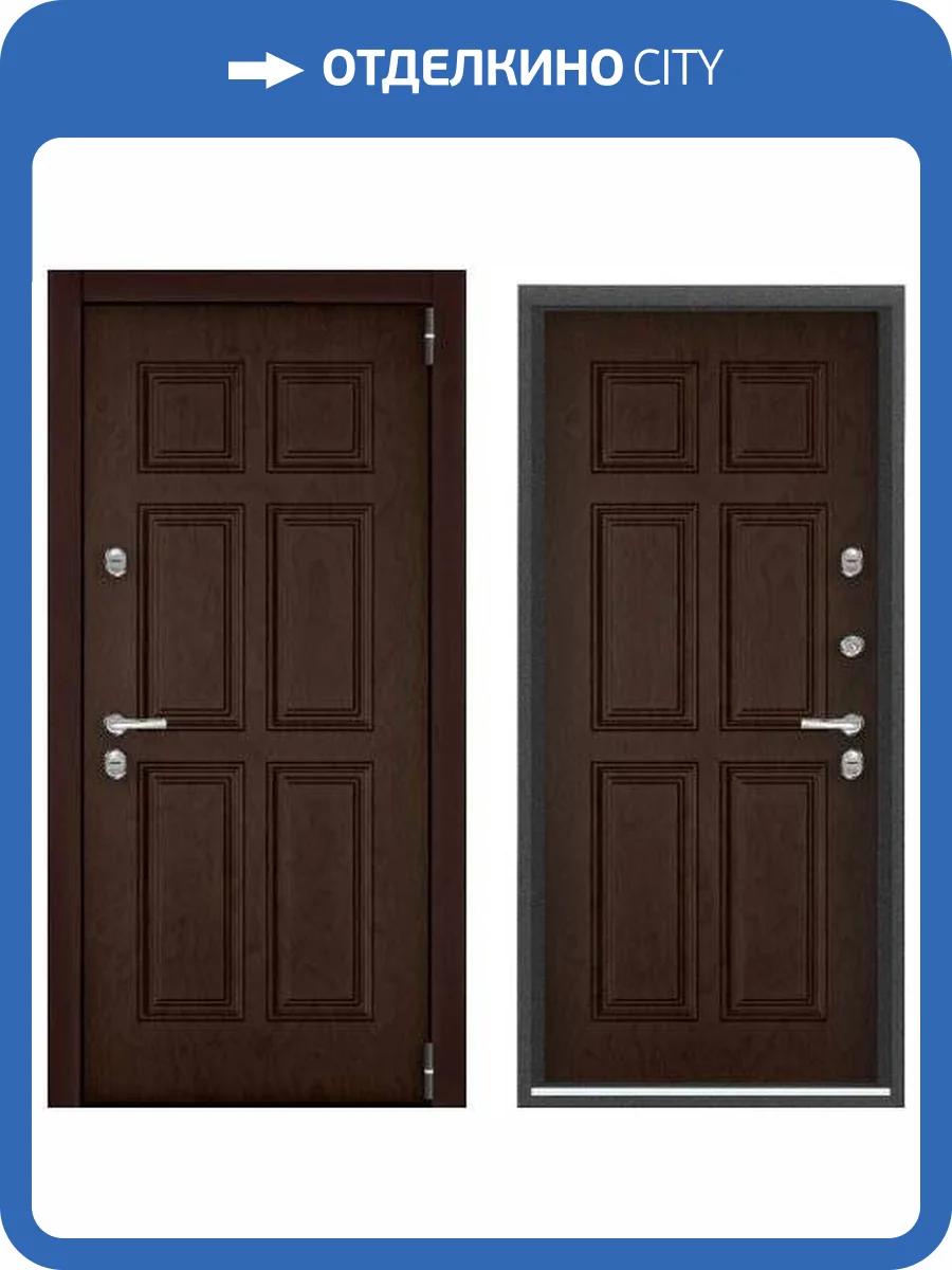 Входная стальная дверь Torex SNEGIR PRO PP 961351 ФМ Черное дерево/ФМ Черное дерево 2000x880 фото 2