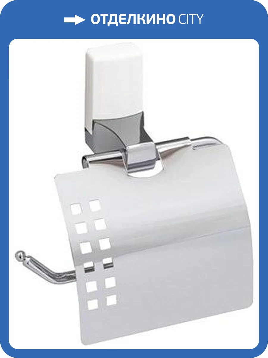 Держатель туалетной бумаги Wasserkraft Leine White K-5025White фото 3